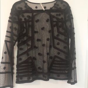 Free People ‘Lindsey’ Top - sz Large